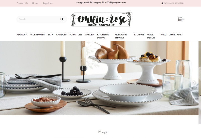 Emilia Rose Home Boutique